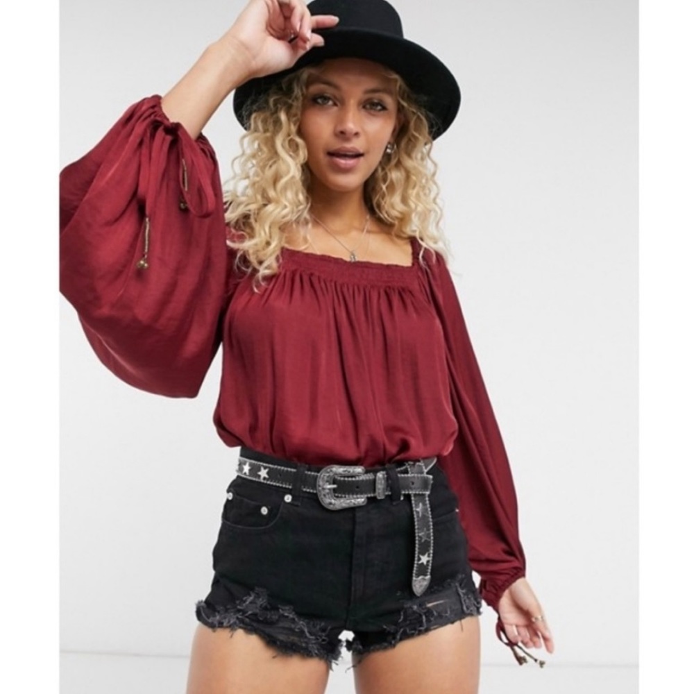 NWT Free People - Another Round Lace Bodysuit - XS
